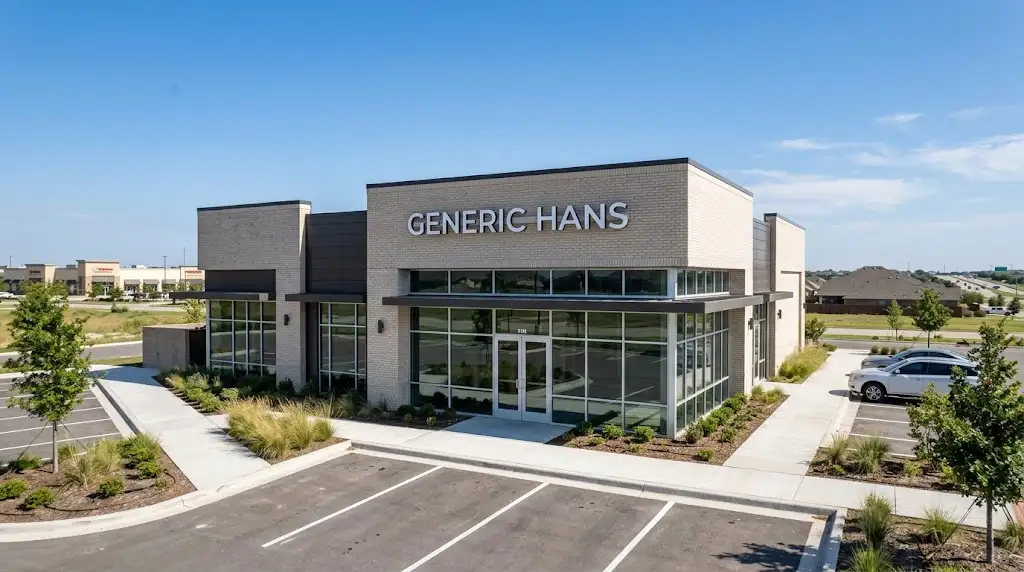 New franchise location signage installed on a Dallas storefront